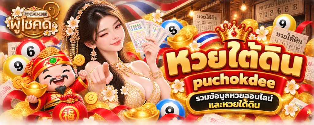 หวยใต้ดิน puchokdee รวมข้อมูลหวยออนไลน์และหวยใต้ดิน